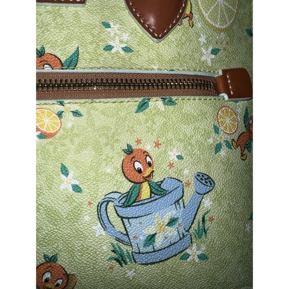 Dooney & Bourke Disney Orange Bird Satchel Bag Epcot International‎ Flower 2022 - Picture 13 of 14
